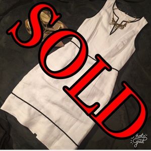 SOLD-- J Crew Factory White Dress